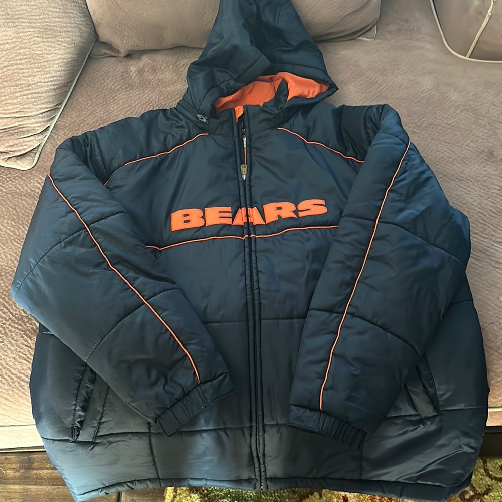 Used Chicago Bears winter jacket NFL brand. XXL